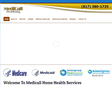 Tablet Screenshot of medicallhha.com